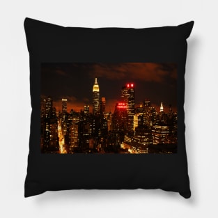 Digital Sunset Pillow