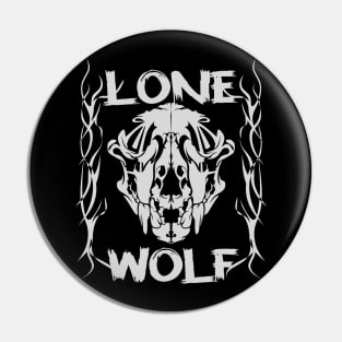 Lone Wolf Pin