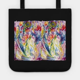 rainbow crow 1 Tote