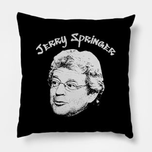 Jerry Springer // Retro Fan Design Pillow