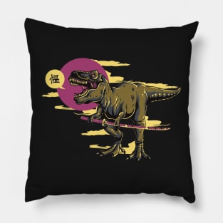 T-Rex Samurai Pillow