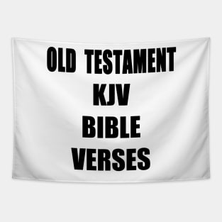 "OLD TESTAMENT KJV BIBLE VERSES" Text Typography Tapestry