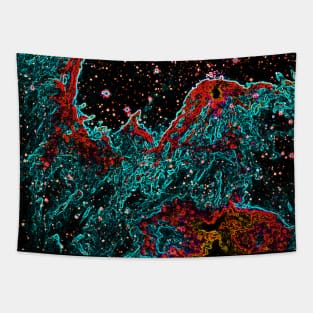 Black Panther Art - Glowing Edges 582 Tapestry