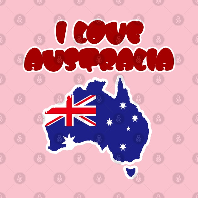 Australia Day - I Love Australia by EunsooLee