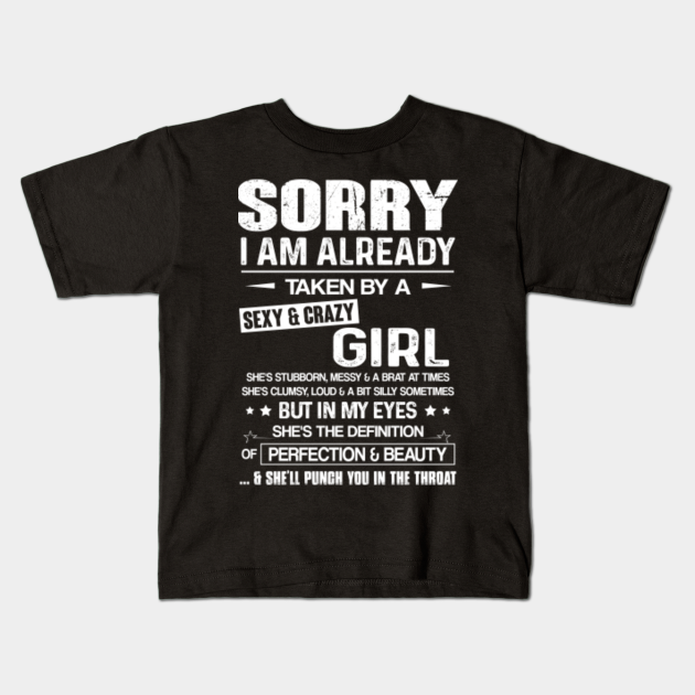 Funny Couples Matching Him Fiance Husband Birthday Shirt Taken By Grumpy Girl Husband Kids T Shirt Teepublic Design matching tees, tanks, sweatshirts, and more for you and your boyfriend! teepublic