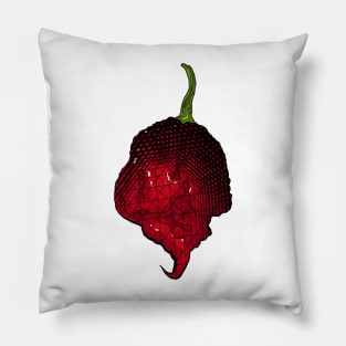 Habanero Chilli Pepper Sticker Spicy Hot Jalapeno Carolina Reaper Pillow