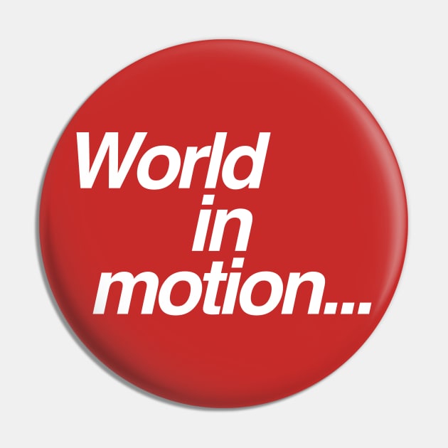 World In Motion England World Cup 2018 Tribute Pin by DankFutura