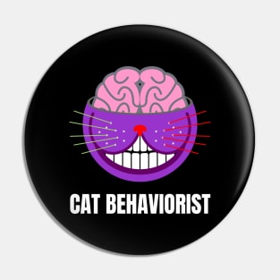 Cat Behaviorist Pin