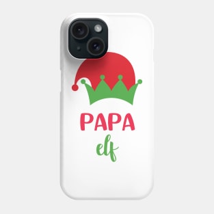 Papa Elf - Fun Family Christmas Design Phone Case