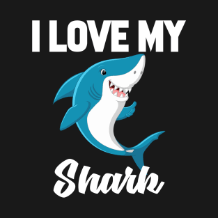 I Love My Shark T-Shirt