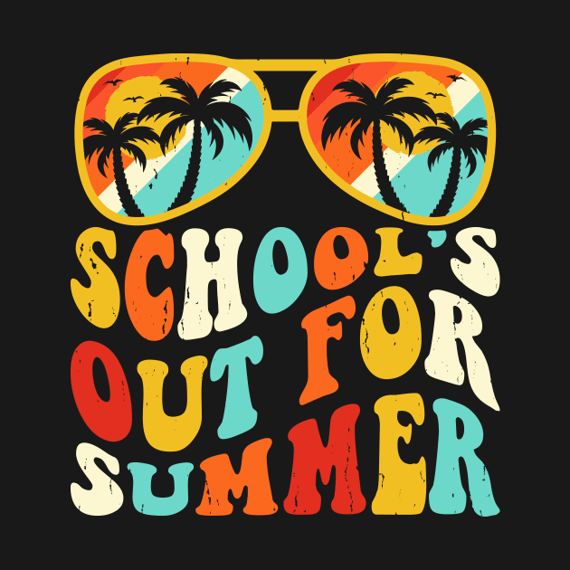 School Out For Summer T Shirt For Women Men by Xamgi