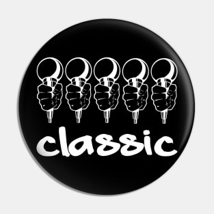 5 Mic Classic Pin