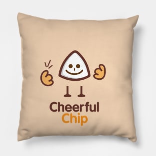 Cheerful Chip Expression Pillow