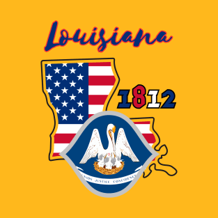 State of Louisiana USA T-Shirt