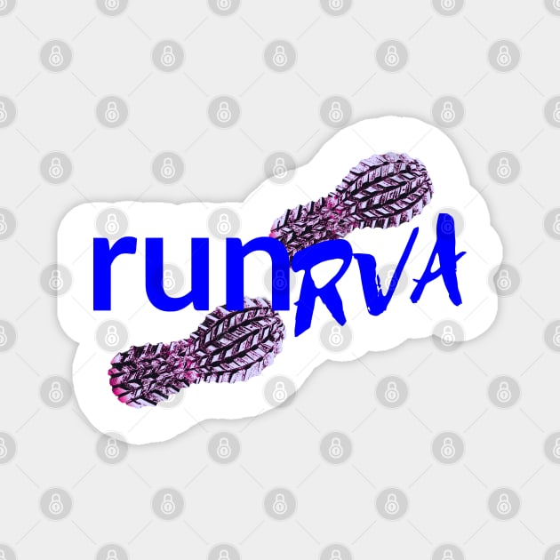 runRVA girlpower Magnet by L'Appel du Vide Designs by Danielle Canonico