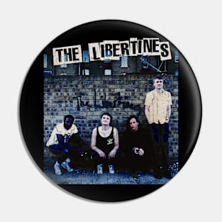 Libertines Distressed Pose Pin