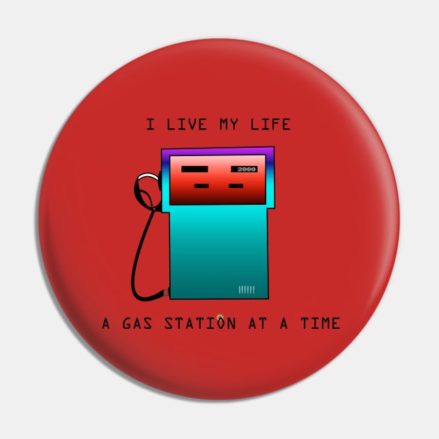 Gas Station Pin by momomoma