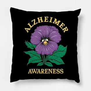 alzheimer awareness Pillow