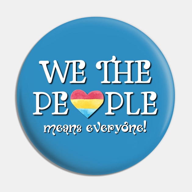 We The People (Pride Month) Pin by Mey Designs