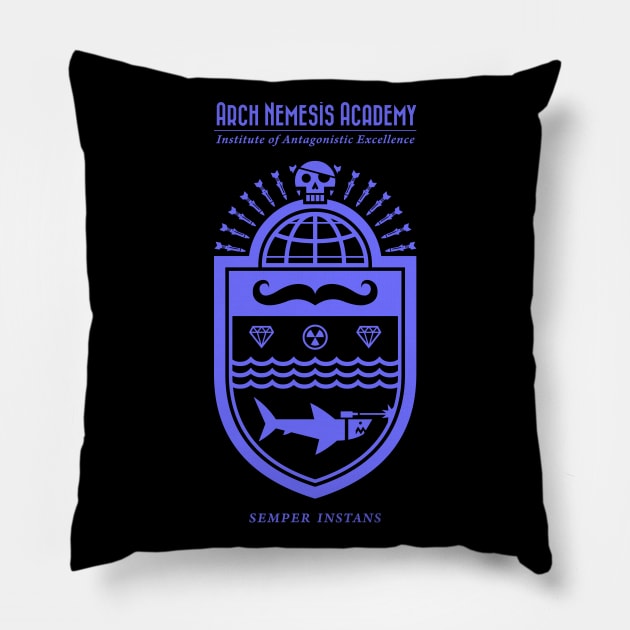 Arch Nemesis Academy - violet violence Pillow by HtCRU
