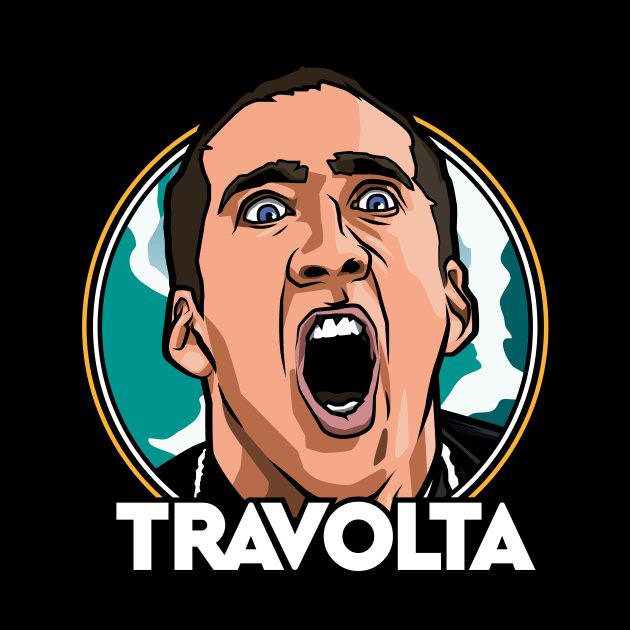 Nicolas Cage Travolta by RetroReview