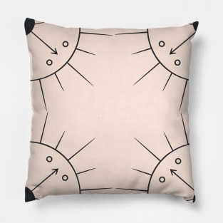 Abstract boho pattern Pillow