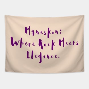 Måneskin:  Where Rock Meets Elegance. Tapestry