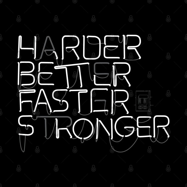 Harder Better Faster Stronger Punk by vo_maria