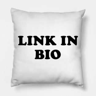 Link In Bio Pillow