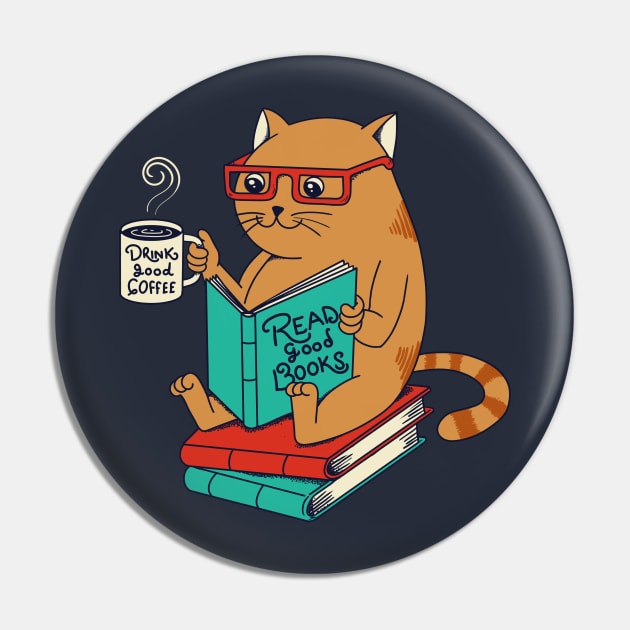 Cat coffee books Pin by coffeeman