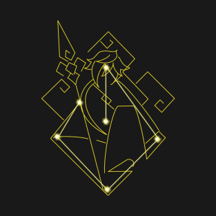 Zhongli Constellation Minimalist T-Shirt