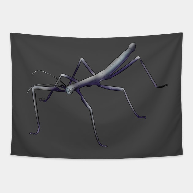 Asexual Stick Bug Tapestry by Qur0w