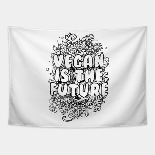 Vegan is the Future Tapestry