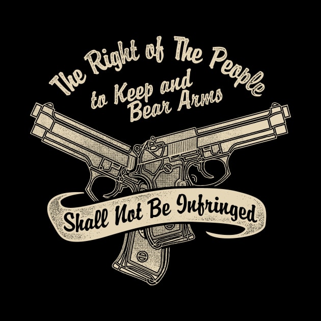 Gun Control Shall Not Be Infringed by artística