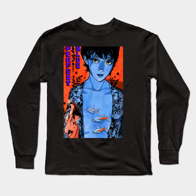 Wallpaper Perfect Blue Fanart 2 Perfect Blue Long Sleeve T Shirt Teepublic For iPhone