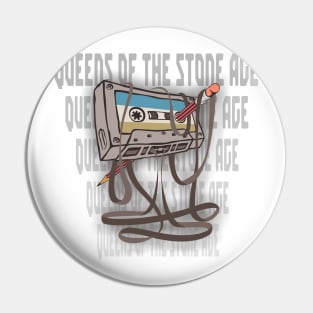 Queens of the Stone Age Cassette Pin