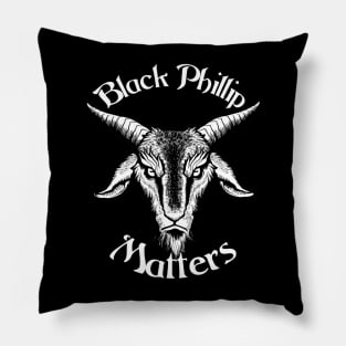 Black Phillip Matters Pillow