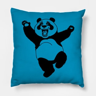 Funny Panda Bear Pillow