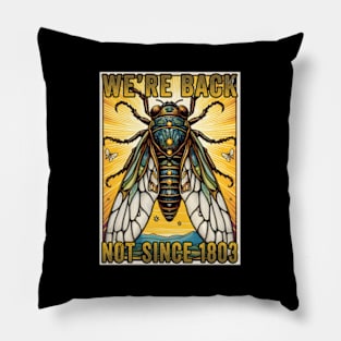 Cicada 2024 Invasion Were Back Not Since 1803 Cicada Pillow