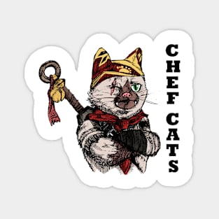 cat chef Magnet