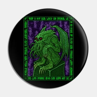 Cthulhu Icon - Azhmodai 2018 Pin