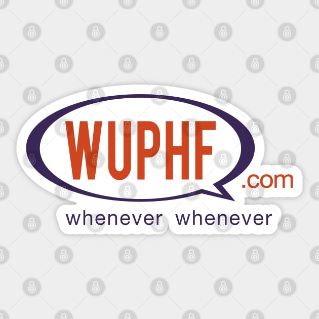 The Office: WUPHF.com Sticker for Sale by Wellshirt