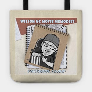 Wilson NC Movie Memories Facebook Group Official Logo Tote