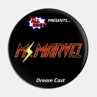 Ms. Marvel Dream Cast Art Pin