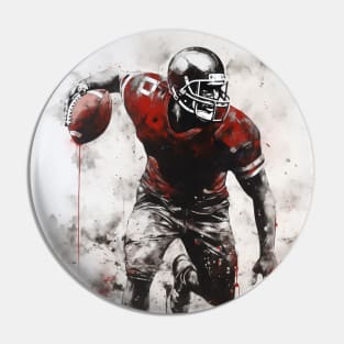 Rebel of American Football Pin