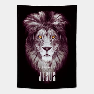 The Lion of Judah is Jesus V2 Tapestry