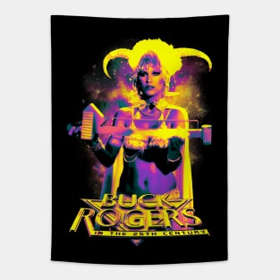 Grain Shaded Gradient Map - buck rogers princess ardala weapon Tapestry