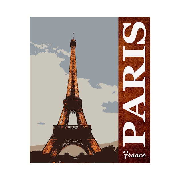 Paris France Shirt Design by GS Digital