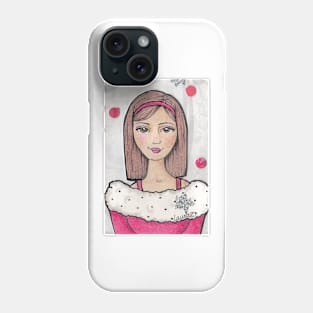 Teen Scene - Snow Girl Phone Case