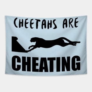 Cheetah Flyball Black Tapestry